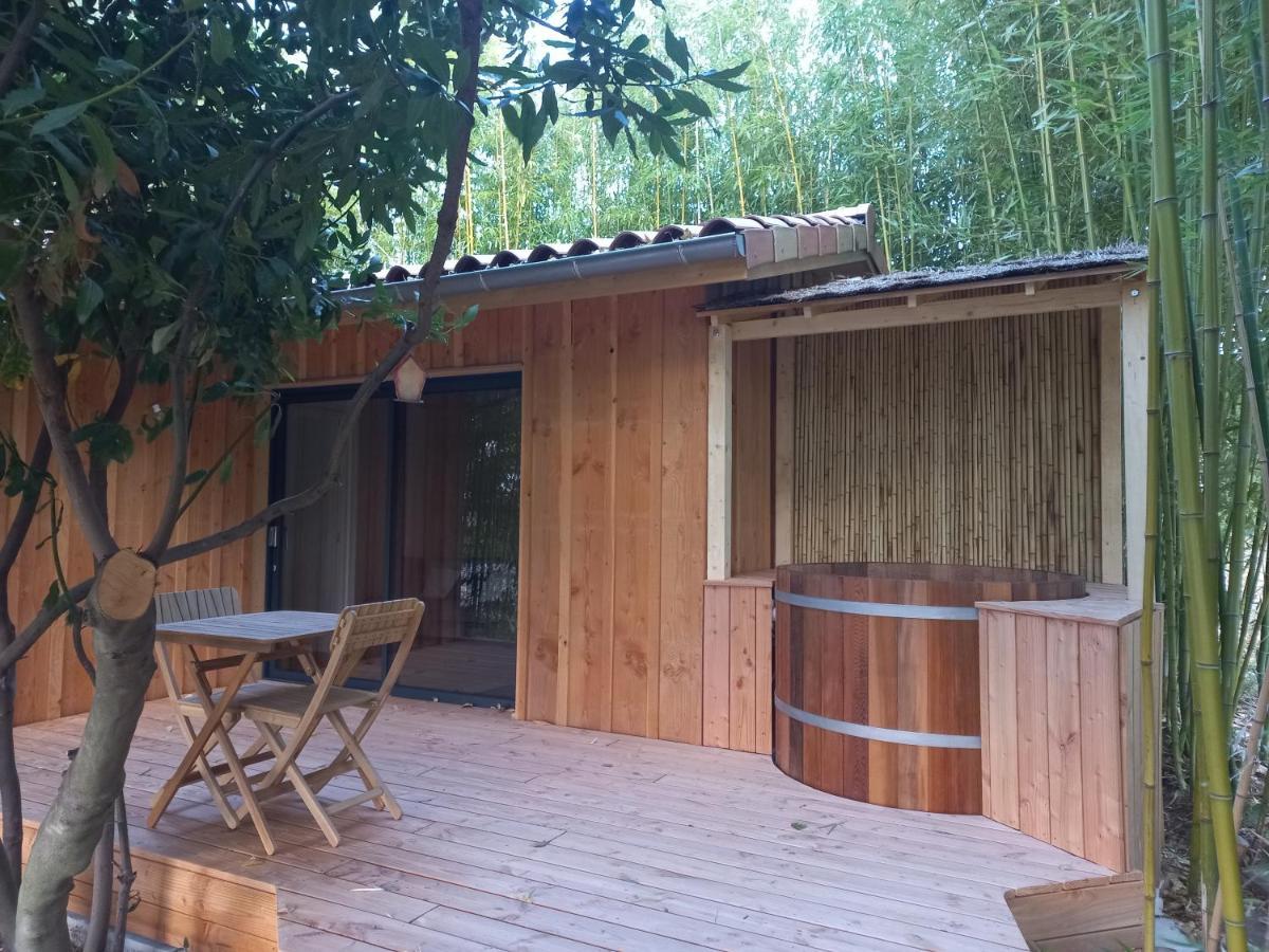Maisonette Et Spa Bois La Bégude-de-Mazenc Екстериор снимка